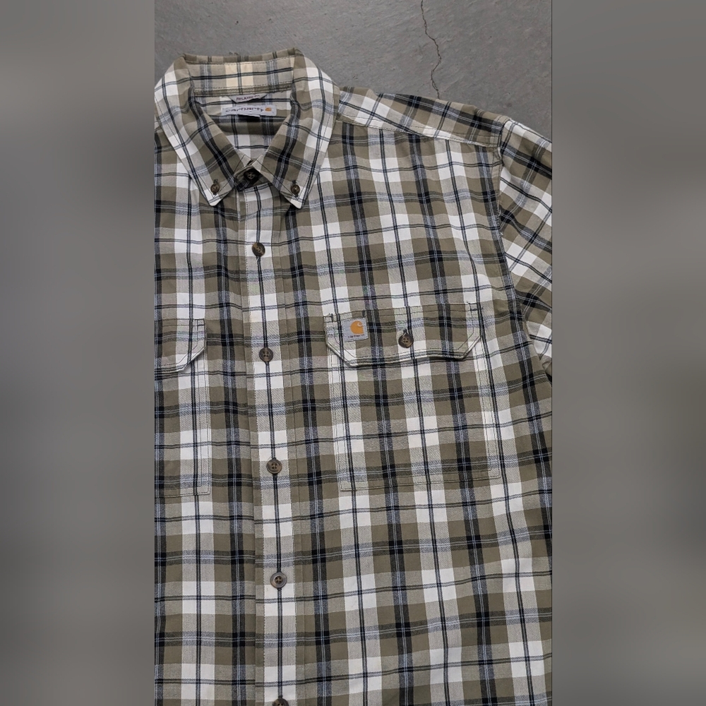 Carhartt Men's Plaid Shirt, Large